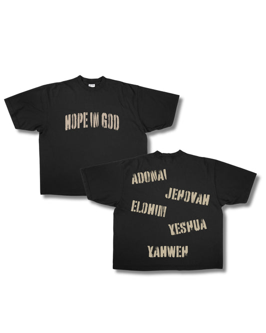 HOPE IN GOD - BLACK